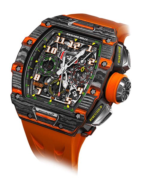 richard mille rm 11 03 mclaren automatic flyback chronograph watch|Richard Mille 11 03 flyback.